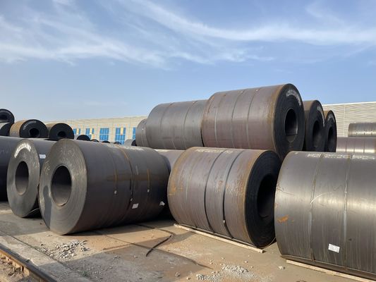 Aço HRC não ligado 3 mm chapa de ferro laminada a quente Aço preto ASTM bobina de aço carbono para descolagem