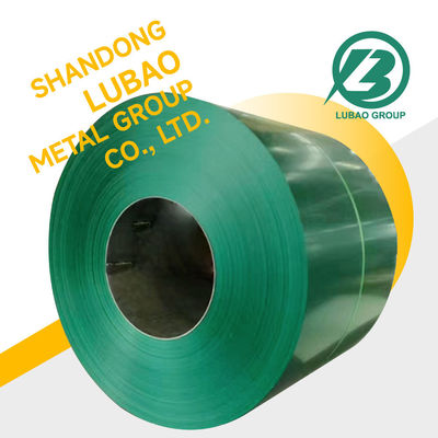 Pacote padrão Corrugado de cor revestido de metal de zinco de aço bobina para telhado folha RAL 5000 Violeta Azul 1,0-2,0mm espessura