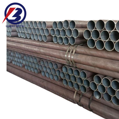 Tubo de fluido Ferro preto laminado a frio Tubos sem costura de aço carbono com e 6,4M comprimento de fabricação AISI ASTM Standard