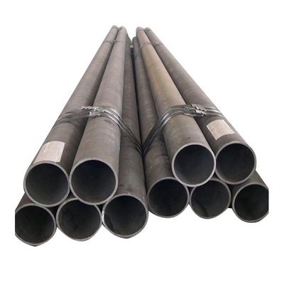 Seção Forma Redonda Carbono Preto Ferro Tubo Sem costura MS 6 SCH 160 St37.0 15 30 polegadas Usado na construção de guarda-roupa