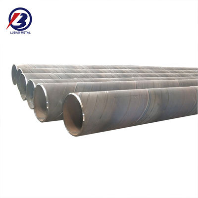 Q195-Q235 Tubo de aço carbono soldado em espiral com tecnologia laminada a frio laminada a quente e técnica ERW