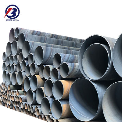 Q195-Q235 Tubo de aço carbono soldado em espiral com tecnologia laminada a frio laminada a quente e técnica ERW