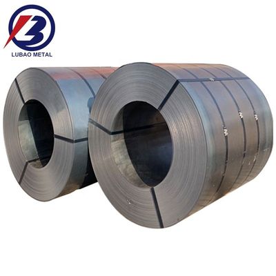 Aço leve SAE1010 S235JR ST37 SS400 A36 Q235B HRC laminado a quente, emaranhado e oleado, bobina de aço carbono com serviço de corte