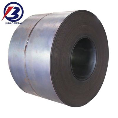 Aço leve SAE1010 S235JR ST37 SS400 A36 Q235B HRC laminado a quente, emaranhado e oleado, bobina de aço carbono com serviço de corte