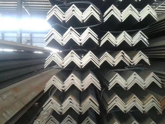 Profil de aço Ms Angel laminado a quente com permeabilidade e tolerância ± 1% Q235/Q345/SS400/ST37-2/ST52/Q420/Q460/S235JR/S275JR/S355JR