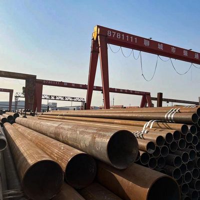 6.4M comprimento tubo de aço carbono sem costura API 5L X52 tubo de linha sem costura para retângulo firme personalizado