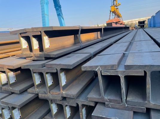H-Beams laminados a quente ASTM A29M Conforme aço estrutural H-Beams recém-produzidos para várias aplicações