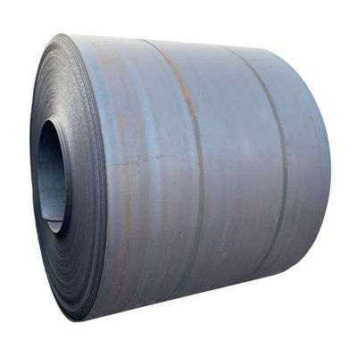Full Hard SS400 Hot Rolled Carbon Steel Strip/Coil Q195 Q235 Q345 Prime Steel Coils com largura padrão ASTM 600-2000mm