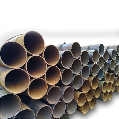 Shandong Lubao Round Section Shape welded Galvanized Carbon Steel Pipe com Q195/Q235/Q345 Grade e Design Longo Directo