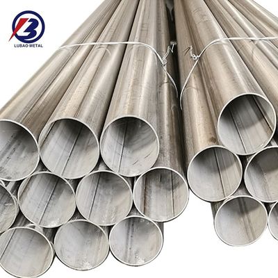 CE Certificado 2.0-6.0mm Espessura API 5L X42 X52 X60 X70 EN 10208 Tubo de aço carbono de grande diâmetro sem costura LSAW de costura reta para petróleo e gás