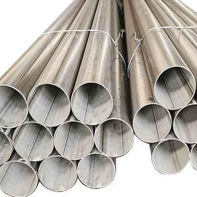 Tubo soldado de costura reta certificado ISO9001 para construção e aplicações industriais de grande diâmetro
