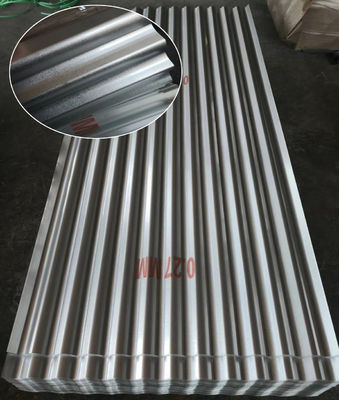 Processamento de punção SGCC DX51D GI Chapa de telhado Chapa de aço corrugado galvanizado com espessura 0,1-1 mm e Serviço