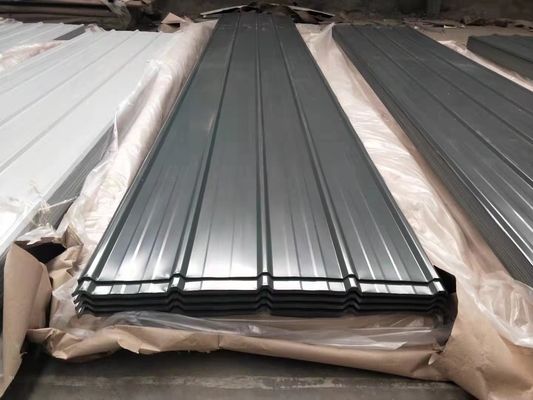 20-275 g/m2 revestimento de zinco competitivo galvanizado metal corrugado chapa de telhado de aço para serviço competitivo e de dobra
