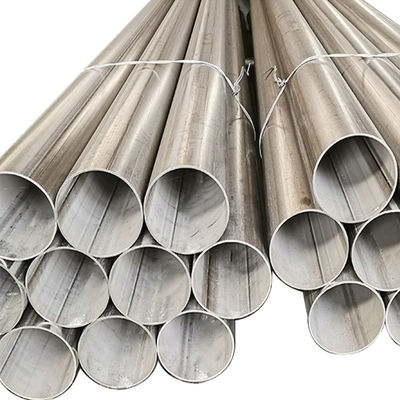 Tubo de ligação de aço carbono preto, de alta frequência, de dupla costura reta, com tubos de carbono oco laminados a quente