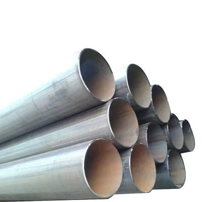 Tubo de ligação de aço carbono preto, de alta frequência, de dupla costura reta, com tubos de carbono oco laminados a quente