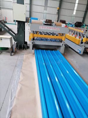 20-275 g/m2 Cobre de zinco galvanizado Metal corrugado PPGI Chapa de telhado de aço com duração total e telhado revestido de cor
