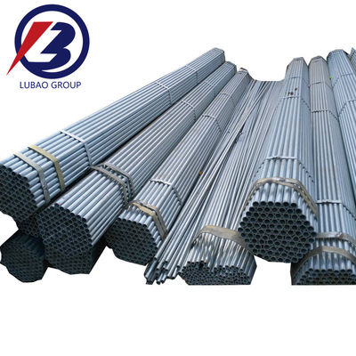 Tubo de aço galvanizado de grande diâmetro pré-GI para andaimes laminado a frio Q235 A36 com faturamento por peso real e sucata