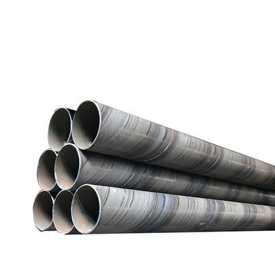 Tubo de aço laminado a quente P235GH P265GH TC1 1.0345 Tubo de aço soldado em espiral para tubos de carbono ocos