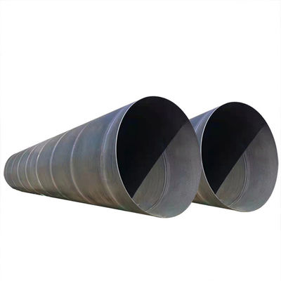 Tubo de aço laminado a quente P235GH P265GH TC1 1.0345 Tubo de aço soldado em espiral para tubos de carbono ocos