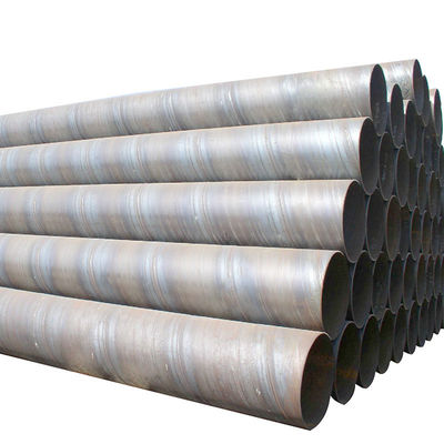 Tubo de aço laminado a quente P235GH P265GH TC1 1.0345 Tubo de aço soldado em espiral para tubos de carbono ocos