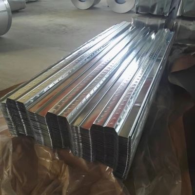 Construção GI Materiais de telhado galvanizado Folha de metal corrugado Painel de telhado de aço galvanizado para fabricação de cercas