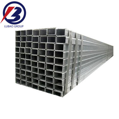 Tubo de aço galvanizado quadrado 40x40x3 mm com certificado GS e técnica ERW