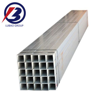Tubo de aço galvanizado quadrado 40x40x3 mm com certificado GS e técnica ERW