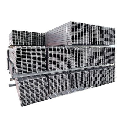 Feixes I de aço carbono laminados a quente personalizáveis com tolerância de ± 1% e superfície natural