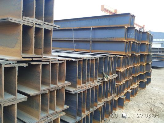 H-Beam Q235B GB/T263-2005 Aço Soldado para Máquina Q235 Tolerância ±1%