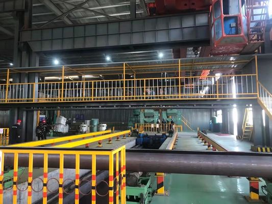 Certificado CE Serviço de soldadura de alta resistência Tubos de aço carbono laminados a quente em espiral soldados redondos