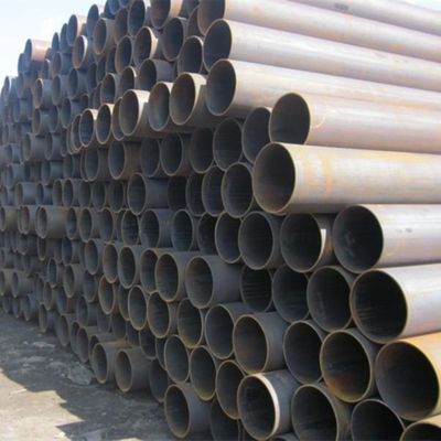 Q235B 6-150mm Tubo de aço soldado de costura reta de parede espessa de 2-6mm para construção comprimento 4-10m tubo especial tubo EMT