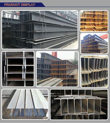 W6X15 W8X15 W8X10 Estrutura galvanizada por imersão a quente H-Beams 200x100x5.5x8 A36 A572 Grau 50 Soldado Técnica Venda Soldada