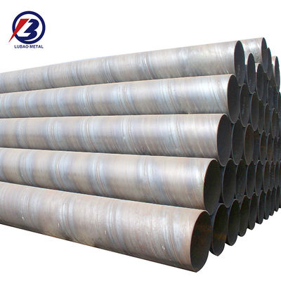 Amostra fornecida ASTM Q235B Tubo de aço de carbono soldado em espiral para revestimento de poços de água não oleado Amostragens fornecidas oleadas ou não oleadas