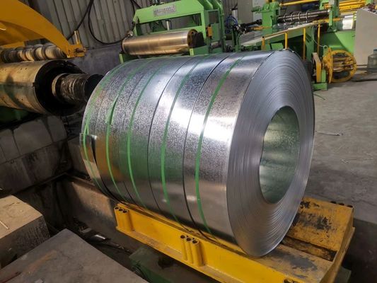 AiSi Standard SGCC DX51D Zinco revestido 20-275 g/m2 bobinas de aço galvanizado para fabricação de folhas onduladas