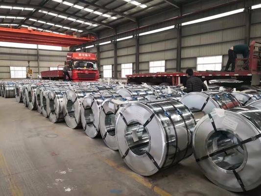 Folhas de corte bobina de aço GI galvanizado coberta de zinco 20-275 g/m2 Técnica de fornecimento galvanizado