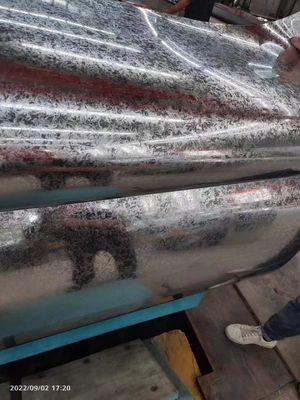 SGCC DX51D bobina de aço galvanizado revestida de zinco Z20-Z275 0,12-4 mm Espessura para solda Serviço de processamento Serviço de soldagem