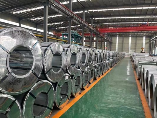 SGCC DX51D bobina de aço galvanizado revestida de zinco Z20-Z275 0,12-4 mm Espessura para solda Serviço de processamento Serviço de soldagem