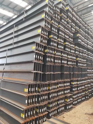 Largura de flange de aço estrutural em forma de H como seu requisito laminado a quente galvanizado soldado H-beam para construção