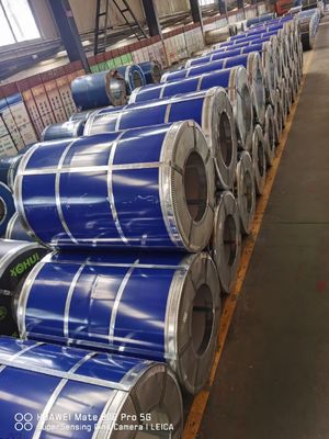 Construção PPGl/PPGL Aço de alumínio galvanizado pré-pintado com padrões personalizáveis e tolerância de ± 1% de Directo
