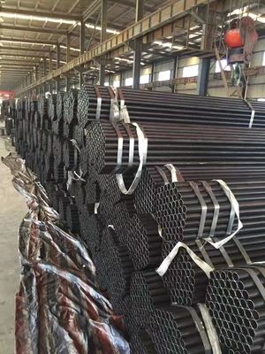 ASTM A252 A36 Q235 Q345 Q235B Diâmetro 219-3048mm Tubos de aço de parede espessa de 5-30mm de costura reta soldados para tubos redondos