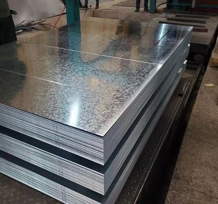 Chapa de aço dx51d z275 chapa de aço galvanizado ms chapas de 5 mm chapas de aço a frio de bobina chapas de ferro 0,5 mm espessura