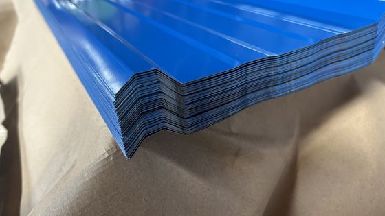 Folha de telhado de construção de cor PPGI SGCC Folha de aço galvanizado pré-pintada de cor com padrão AISI ASTM GB JIS