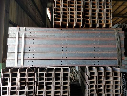 Amostra de aço estrutural de viga H ASTM A29M recém-produzido Largura da teia laminada a quente 100 mm-900 mm