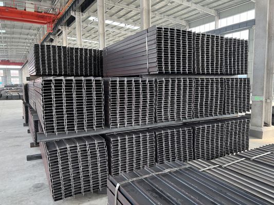 400x200x8-16mm Estrutura de aço técnico laminado a quente Trava pesada I vigas grau Q235 para pontes e máquinas pesadas