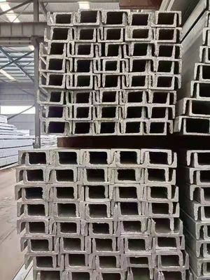 80x40x3mm canais U galvanizados para sistemas de parede de cortina estrutural não-aleio e largura da flange como sua exigência