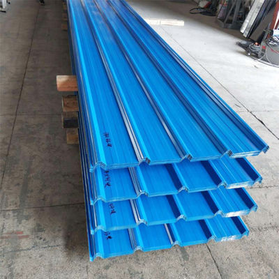 Z180 DX51D DC51 SGCC Folha de telhado galvanizada corrugada PPGI com cor e tolerância Ral ± 1%