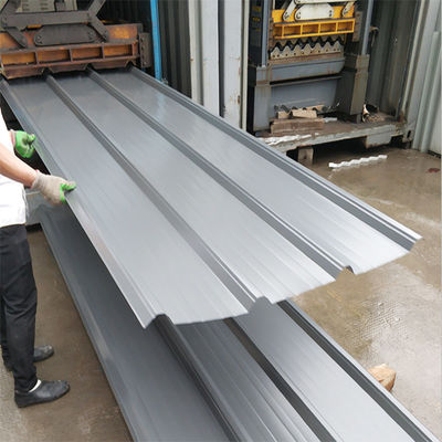 Z180 DX51D DC51 SGCC Folha de telhado galvanizada corrugada PPGI com cor e tolerância Ral ± 1%