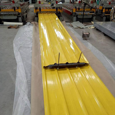 ± 1% Tolerância Super Anticorrosivo 0,12 mm 0,17 mm 0,3 mm PPGI Ral Color Coated Prepainted Galvanized corrugated Roof Sheet