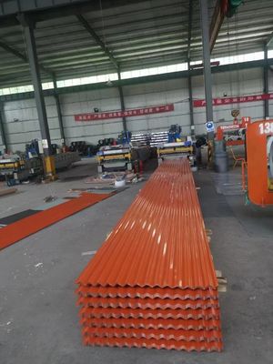 Galvanizado revestido Z10 Z180 DX51D SGCC Coil de aço revestido de cor para RAL Requisito de cor Folha de telhado galvanizado ondulado