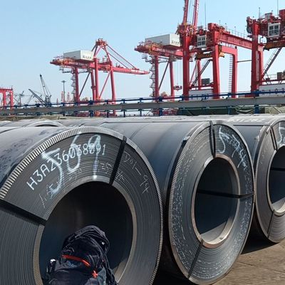 600 mm-1500 mm Largura bobinas laminadas a quente ASTM A36 MS bobina de aço carbono HRC bobinas a quente Serviço de processamento bobina de placa de descolagem